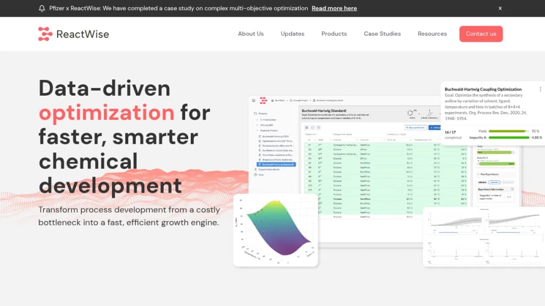 ReactWise screenshot