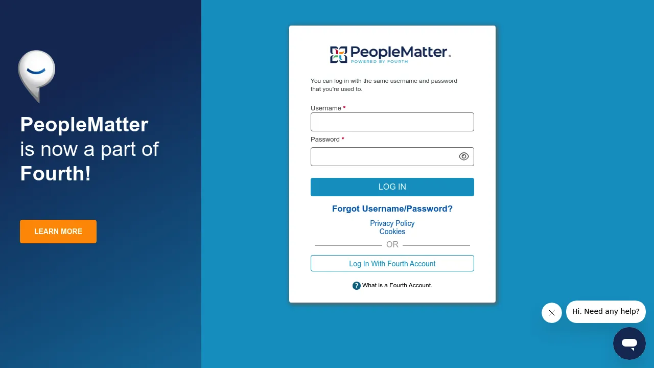 PeopleMatter screenshot