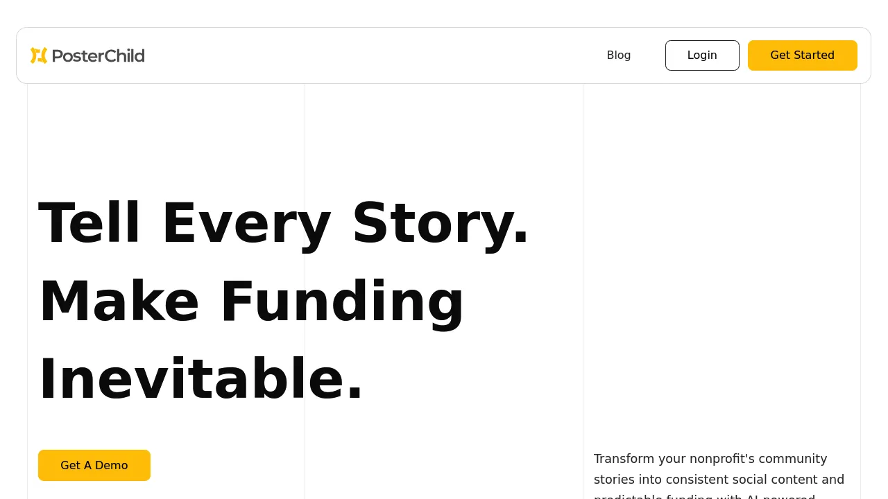 PosterChild screenshot