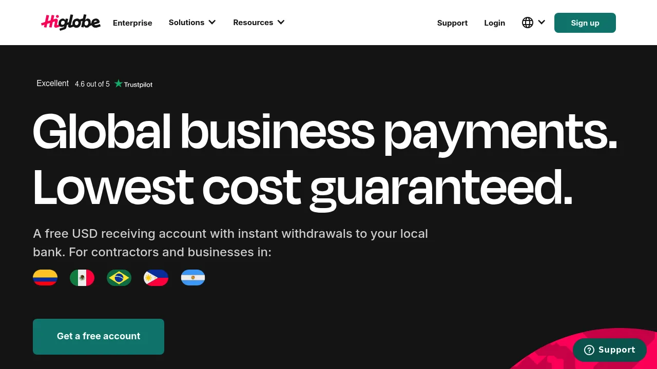 Higlobe screenshot