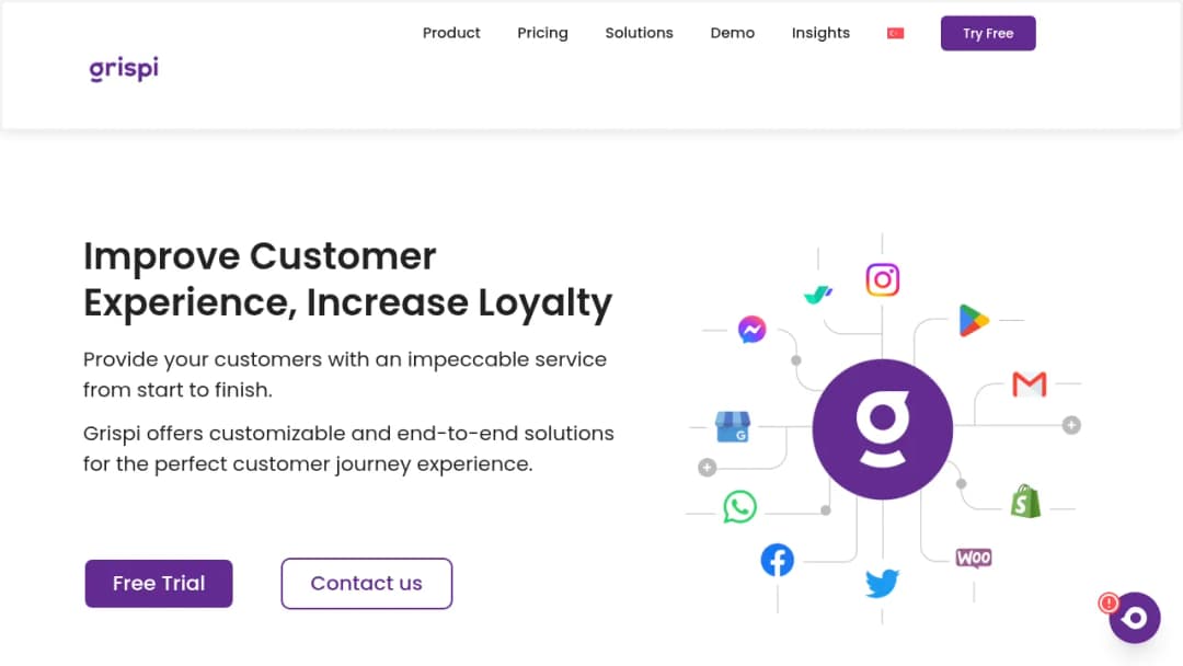 Grispi screenshot