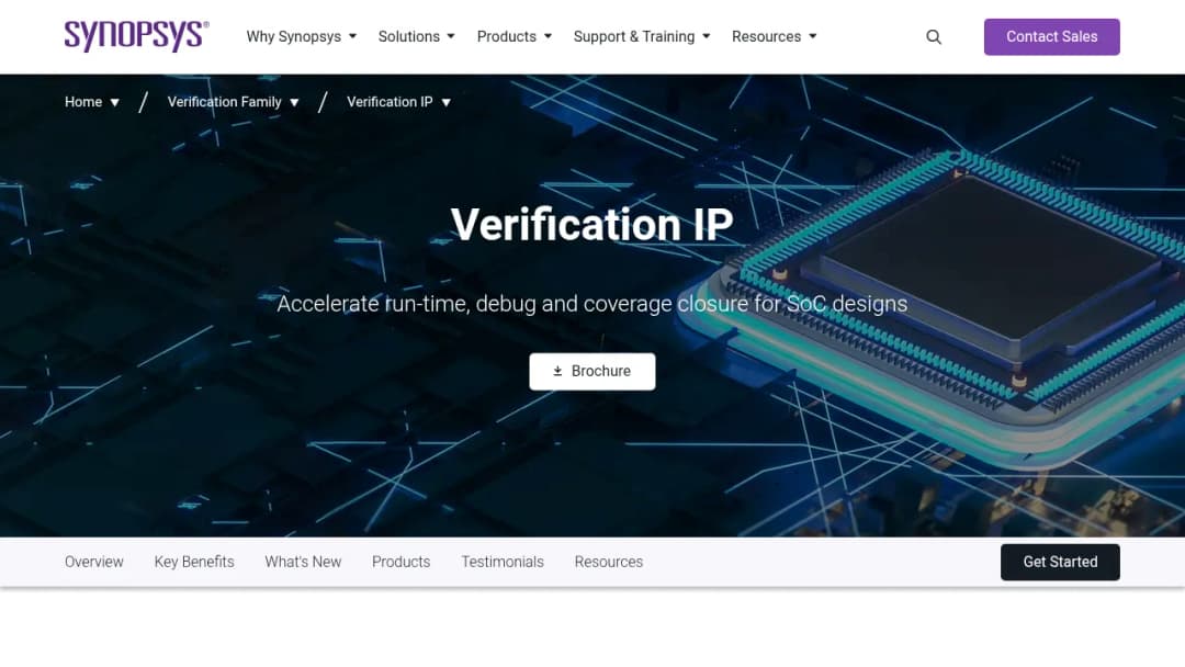 Synopsys Verification IPAMBA, Ethernet, MIPI screenshot