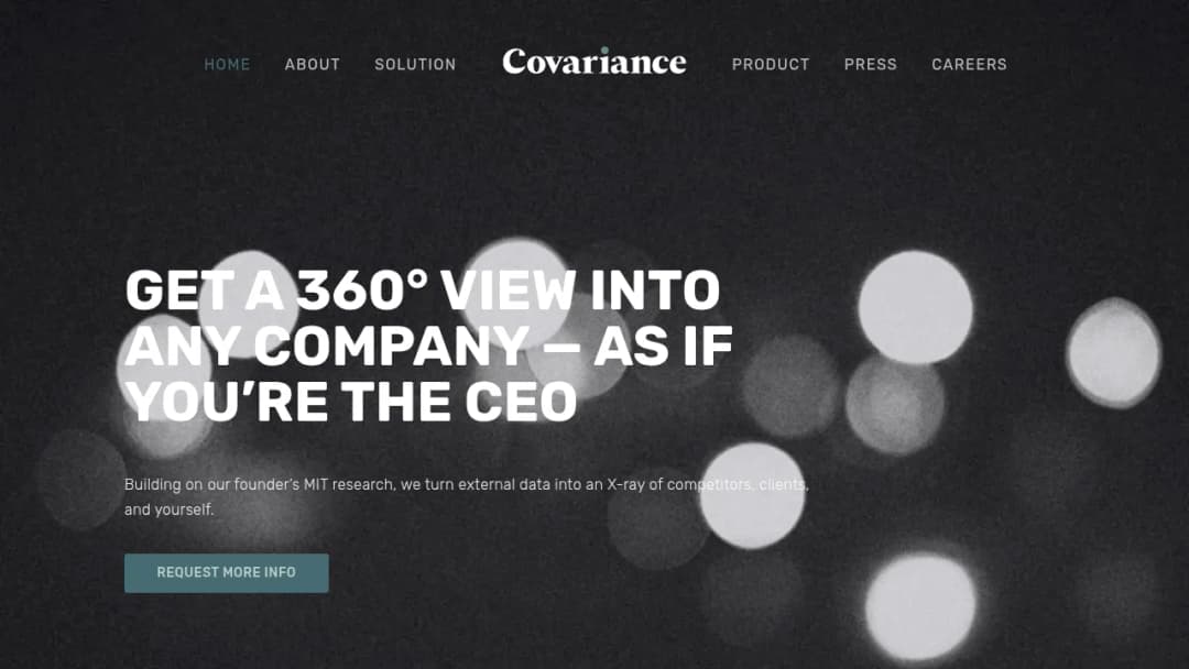 Covariance.ai screenshot
