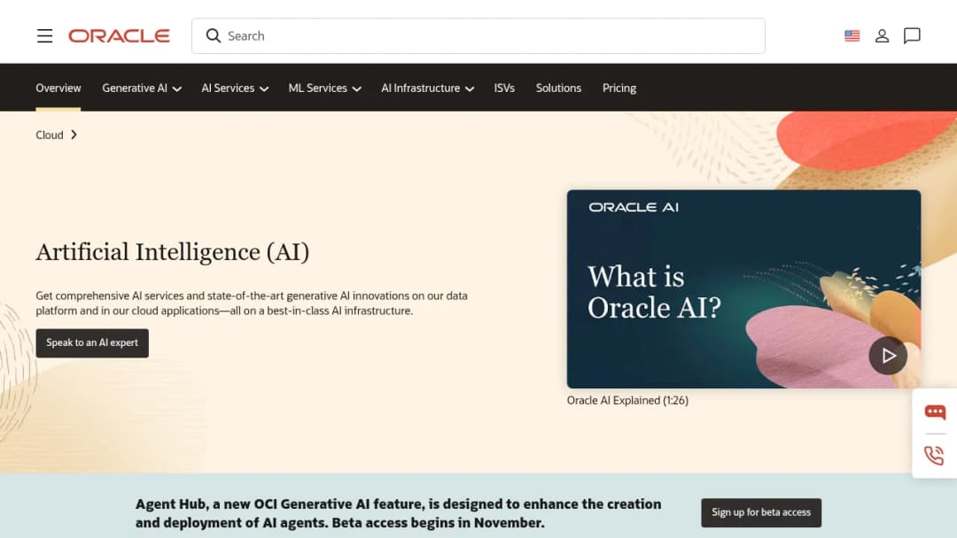 Oracle AI screenshot