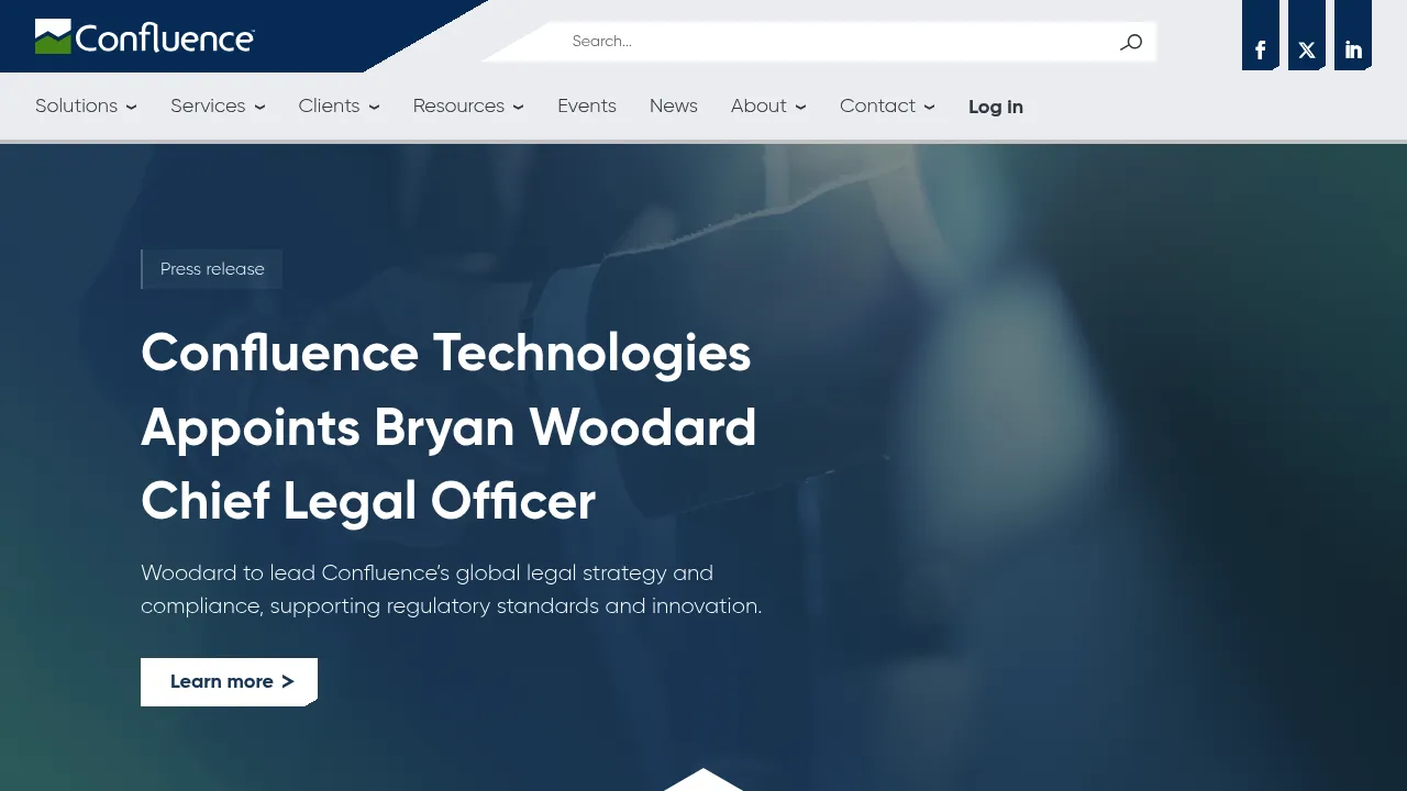 Confluence Technologies screenshot