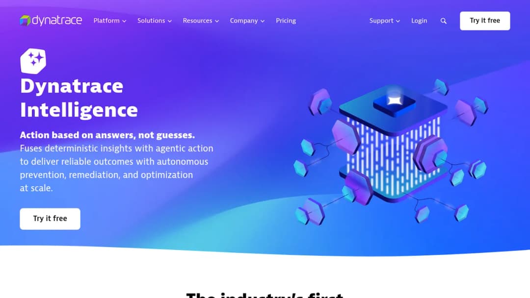 Dynatrace ExploreDynatraceIntelligence screenshot