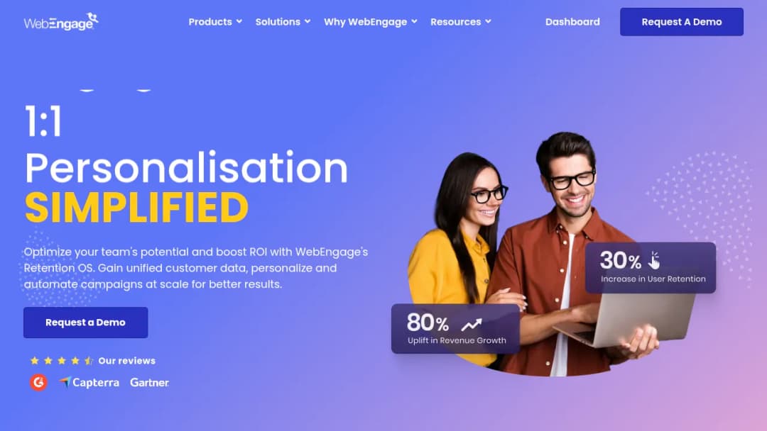 WebEngage screenshot
