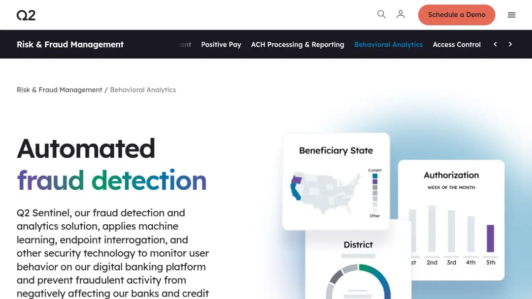 Q2 Behavioral Analytics screenshot