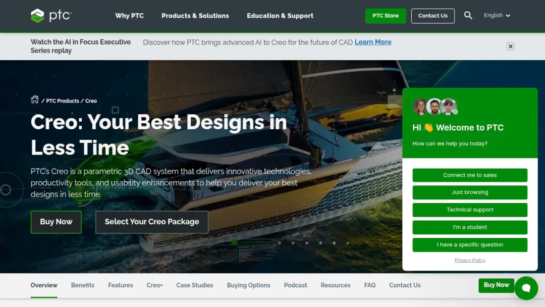 PTC Creo screenshot