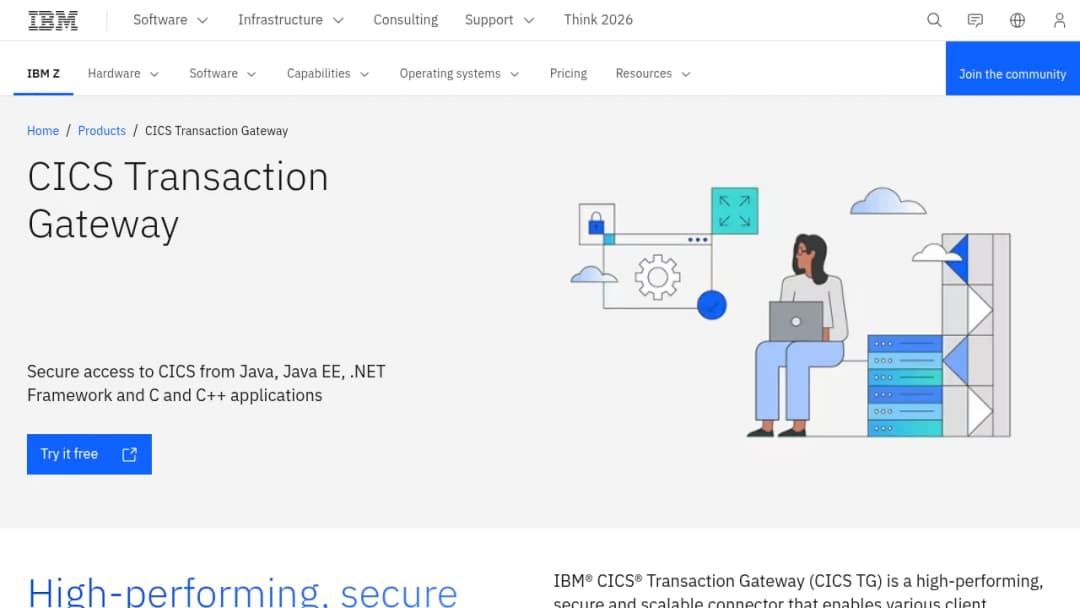 IBM Cics Transaction Gateway screenshot