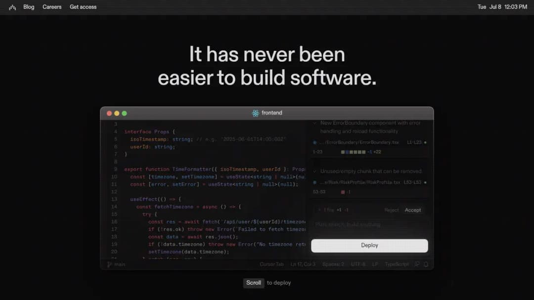 Antimetal screenshot