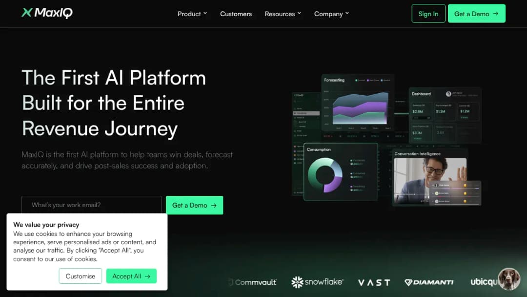 MaxIQ screenshot