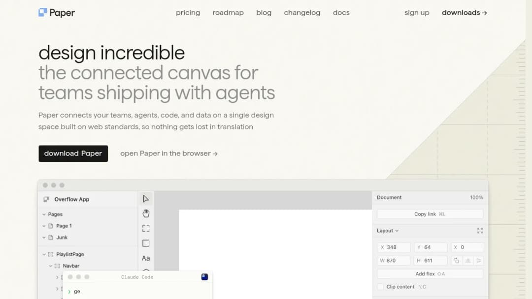 Paper screenshot