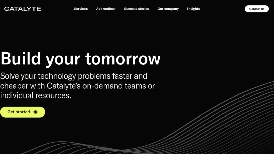 Catalyte screenshot