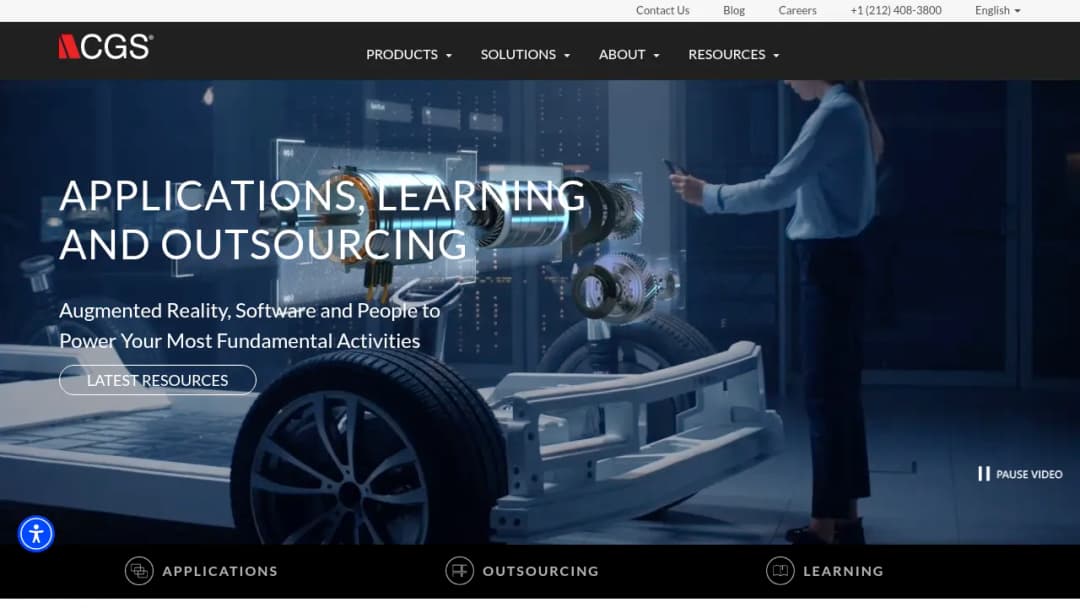 Computer Generated Solutions screenshot