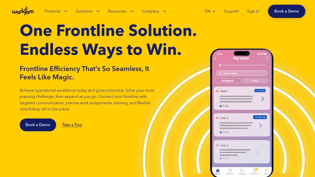 WorkJam screenshot