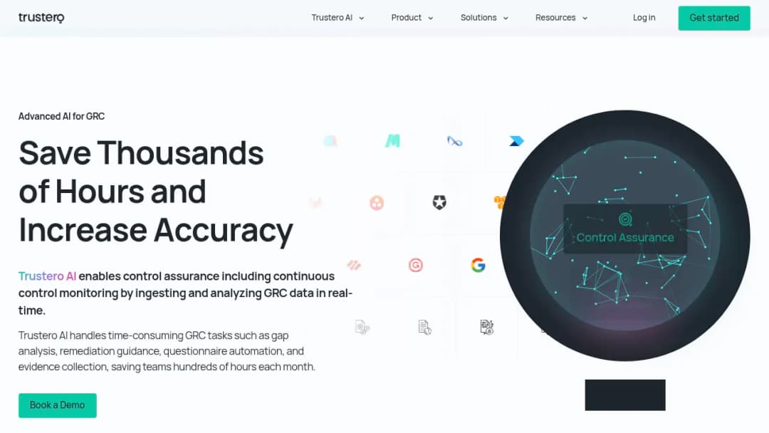 Trustero screenshot