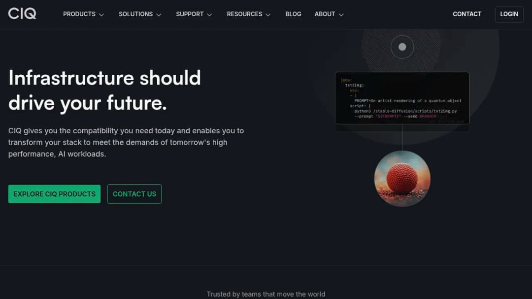 CIQ screenshot