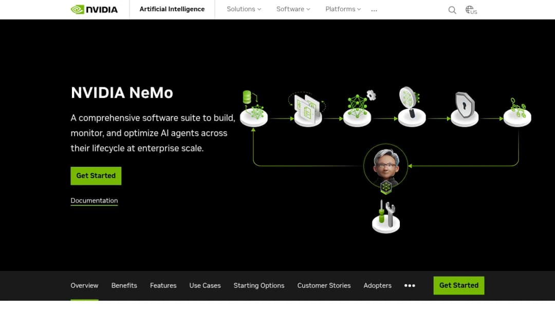 NVIDIA NeMo screenshot