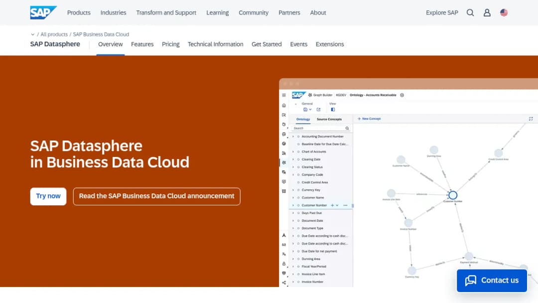 SAP Datasphere screenshot