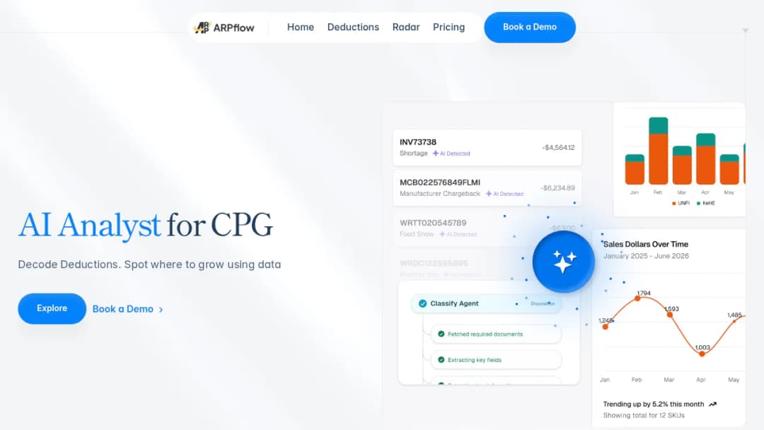 ARPflow.ai screenshot