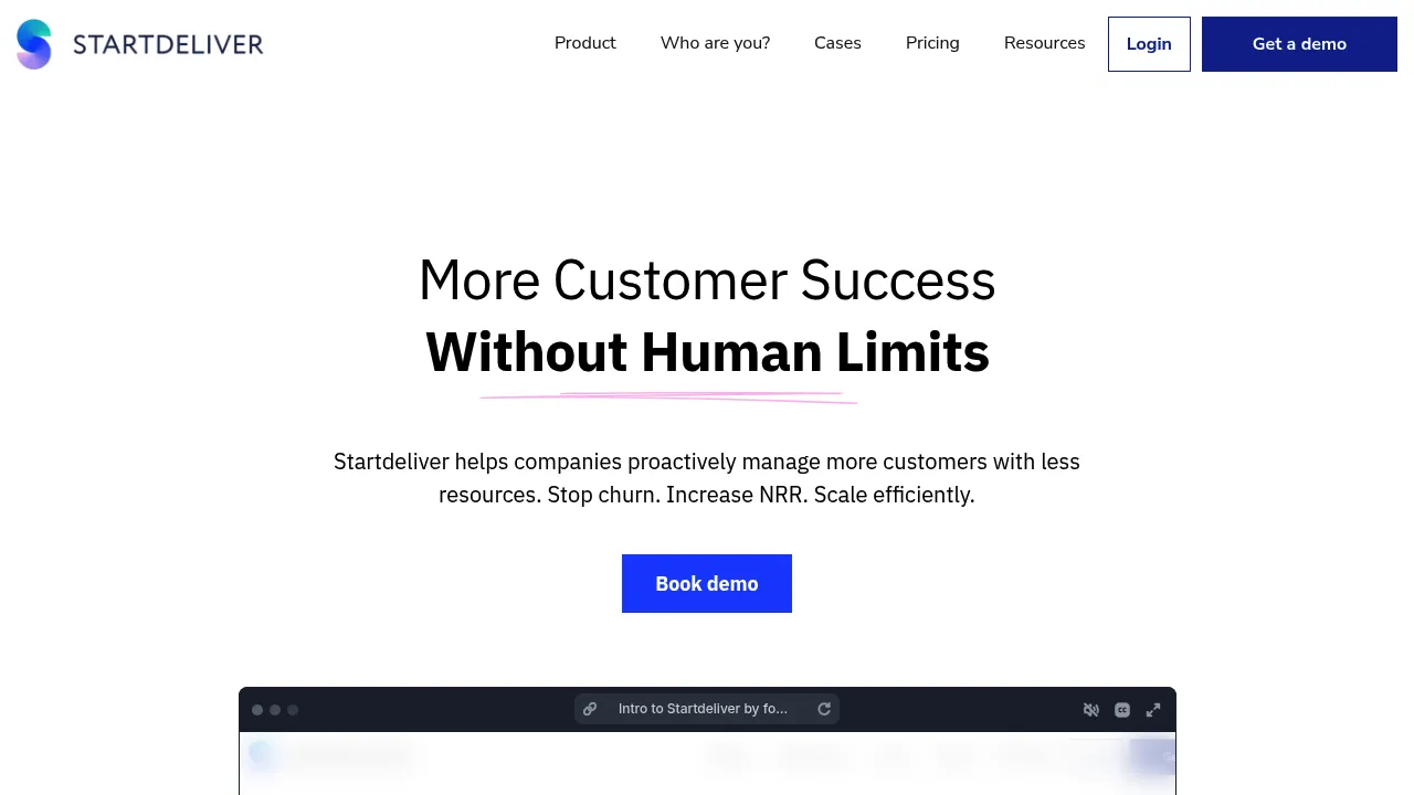 Startdeliver screenshot