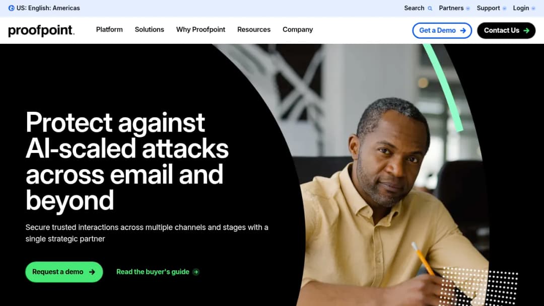 Proofpoint Collaboration Security screenshot
