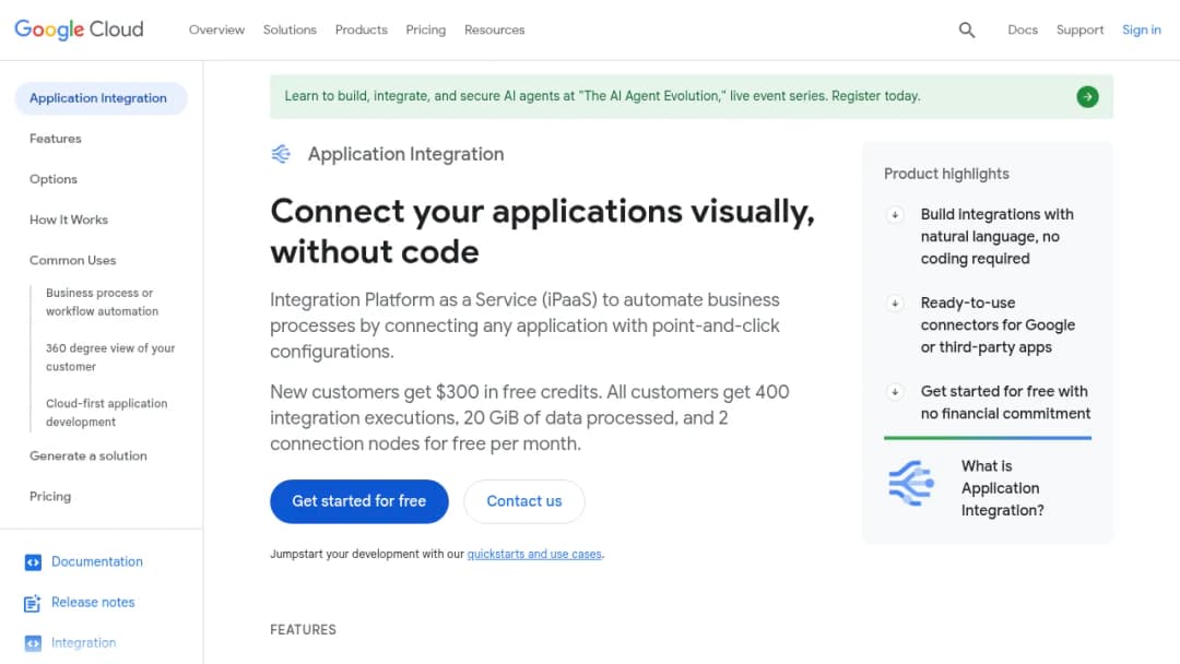 Application Integration screenshot