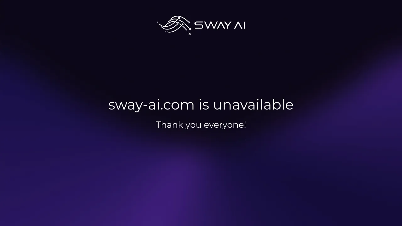 Sway AI screenshot