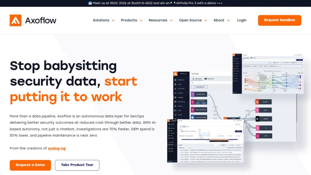 Axoflow screenshot