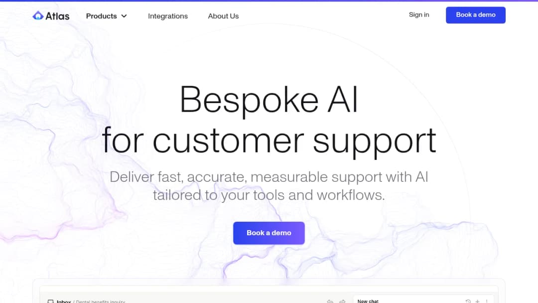Atlas screenshot