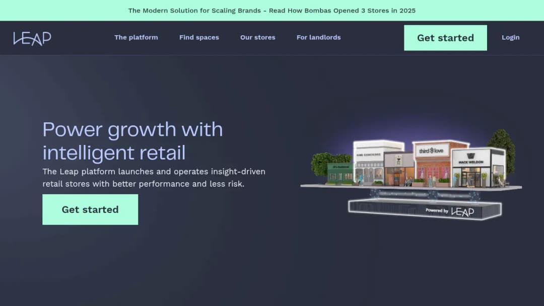 Leap screenshot