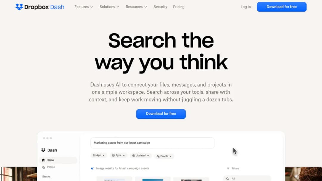 Dropbox Drapbox Dash screenshot
