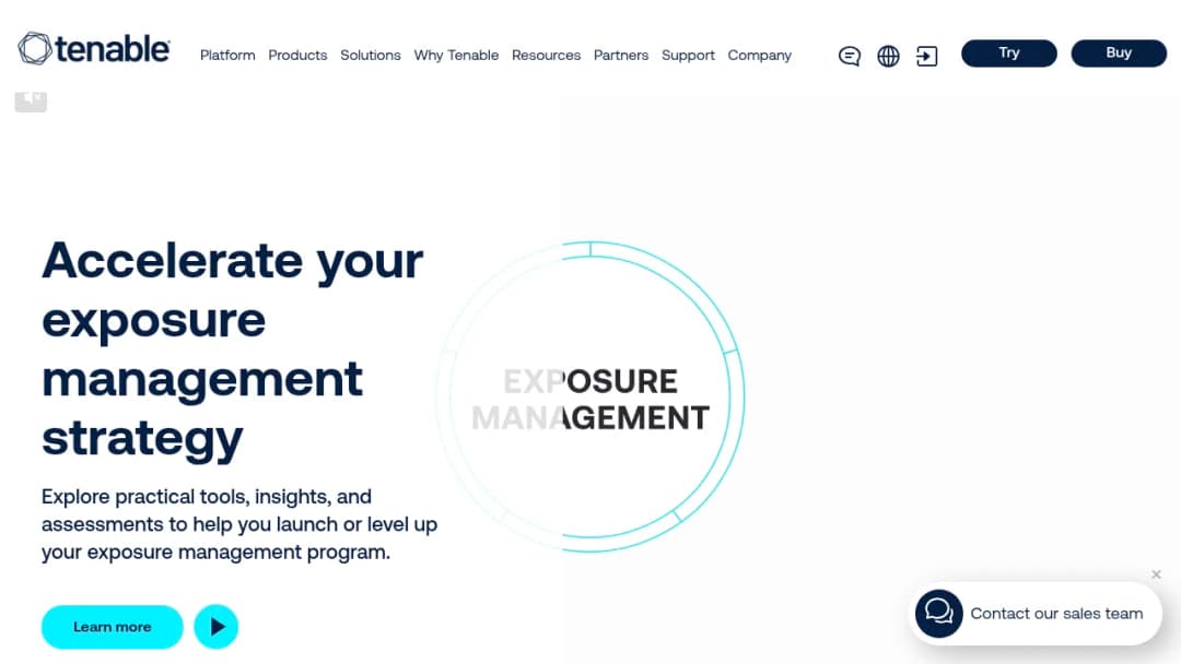 Tenable Network Security screenshot