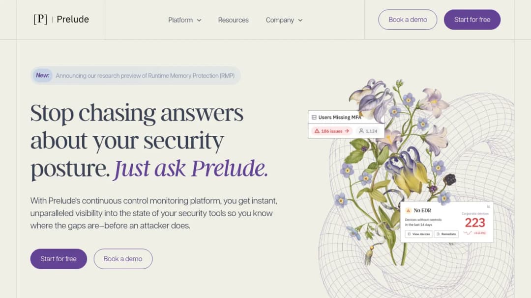Prelude screenshot
