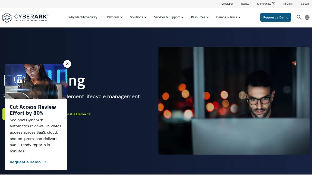 CyberArk Provisioning screenshot