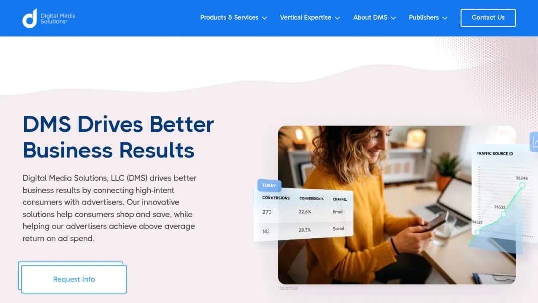Digital Media Solutions screenshot