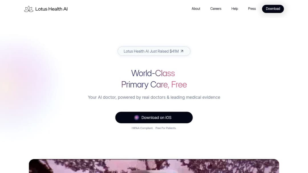 Lotus Health AI screenshot