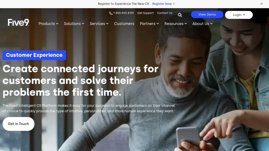 Five9 Customer Engagement screenshot