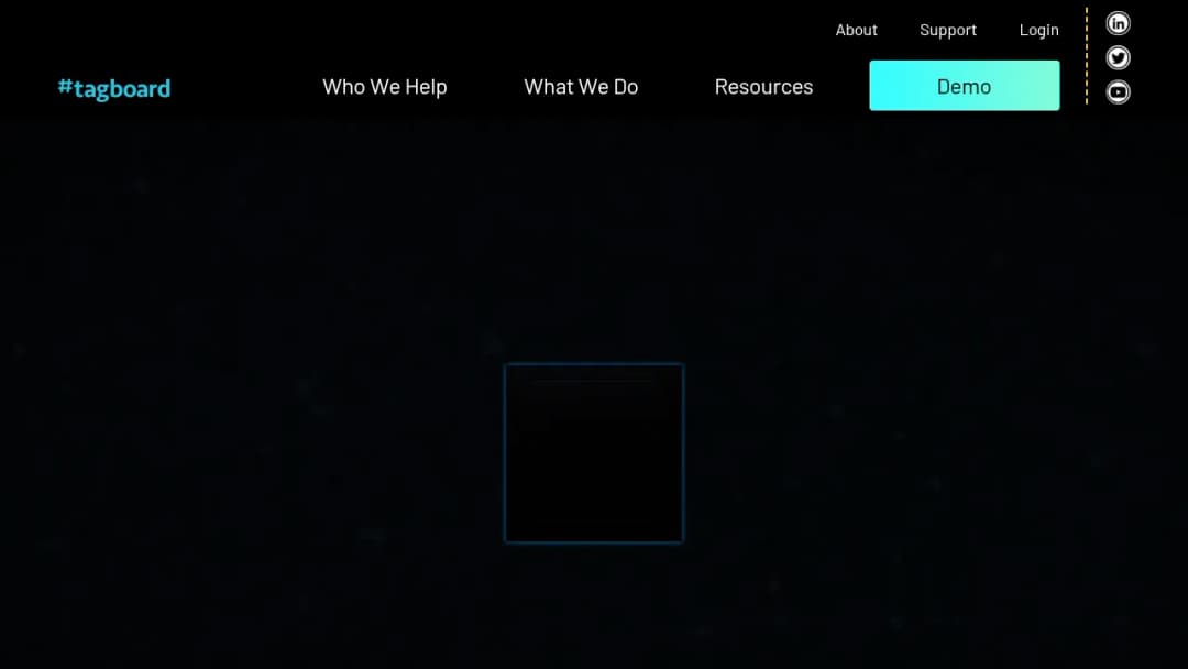 Tagboard screenshot