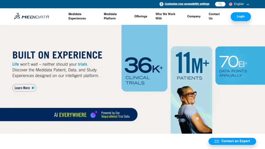 Medidata Solutions screenshot