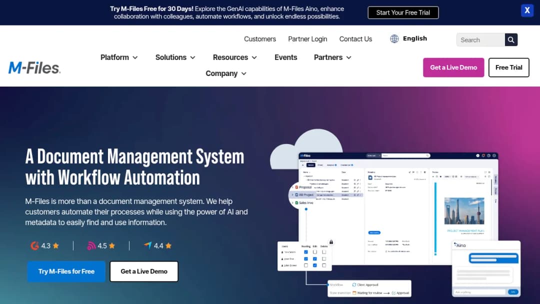 M-Files screenshot