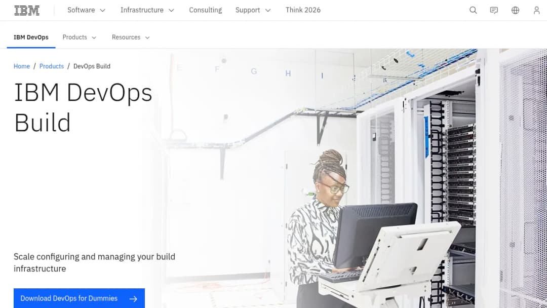 IBM Devops Build screenshot