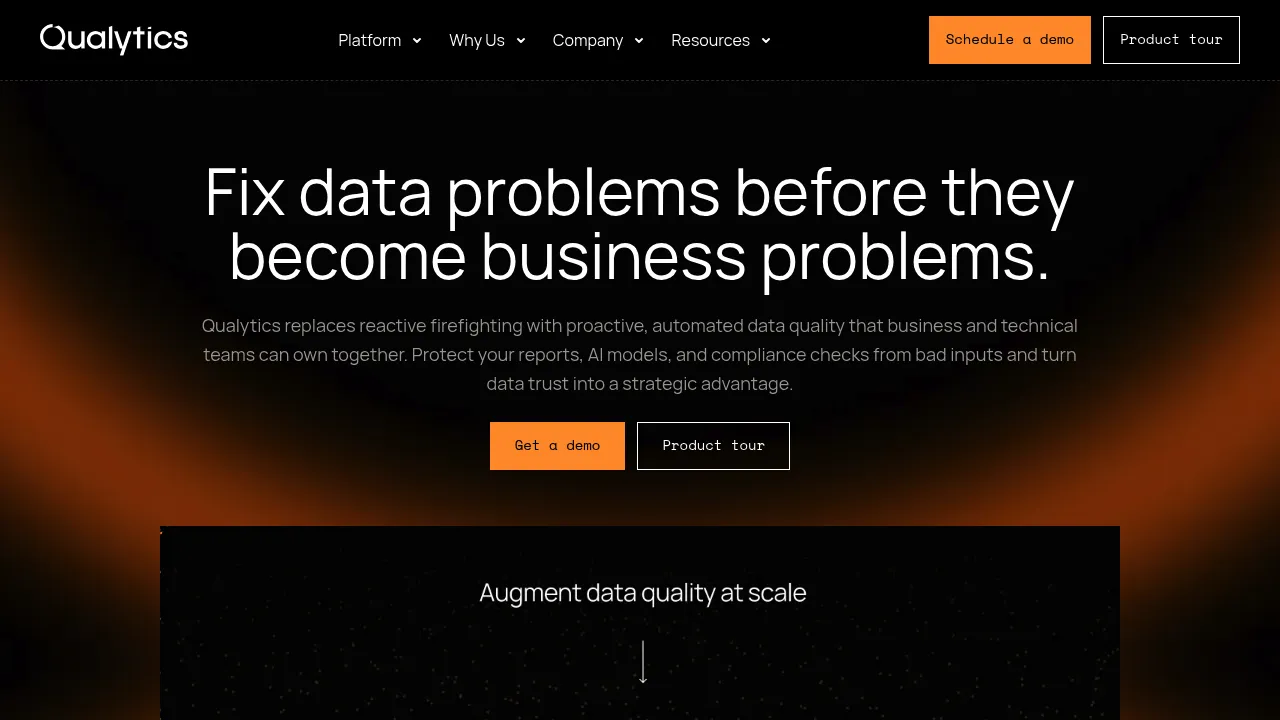 Qualytics screenshot
