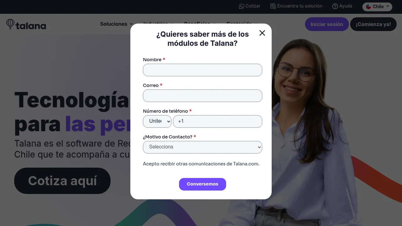Talana screenshot
