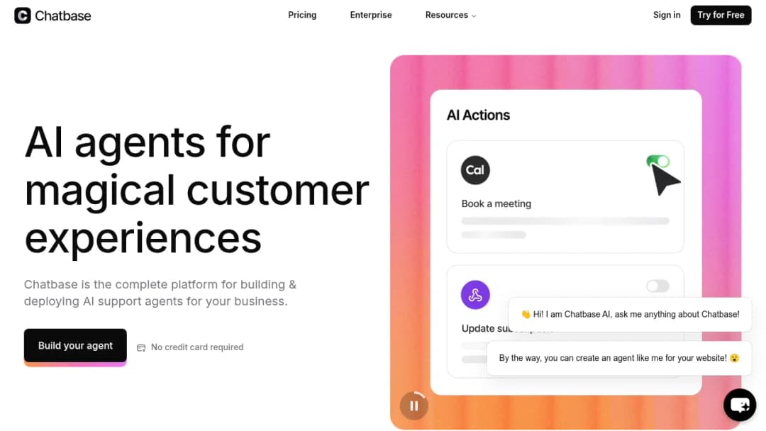 Chatbase screenshot