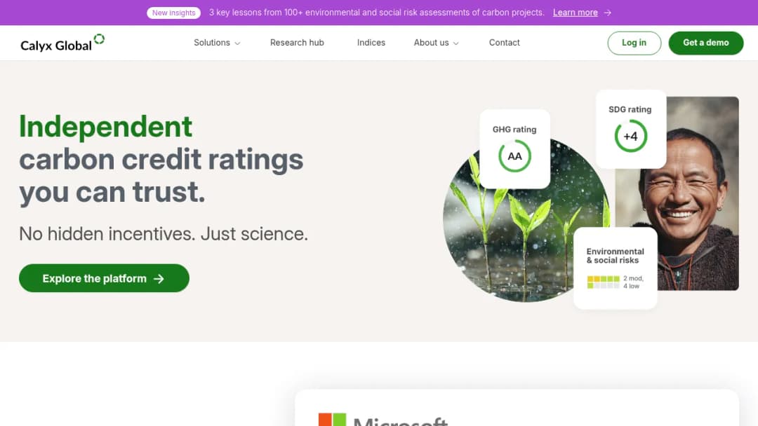 Calyx Global screenshot