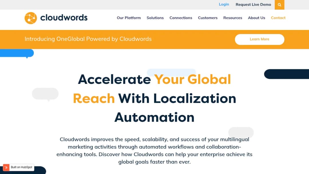 Cloudwords screenshot