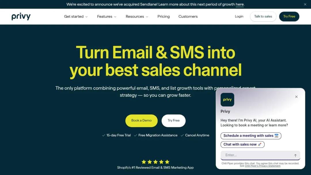 Privy screenshot