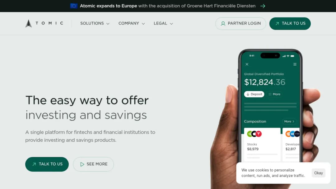 Atomic Invest screenshot